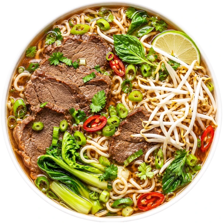Wietnamska Zupka Błyskawiczna Instant Pho Bo Soup z Wołowiną Makaron Ryżowy Kubek Cup 70g ACECOOK