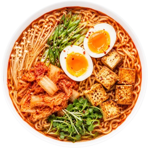 Wietnamska Zupka Błyskawiczna Instant o Smaku KimChi Hao Hao 77g ACECOOK