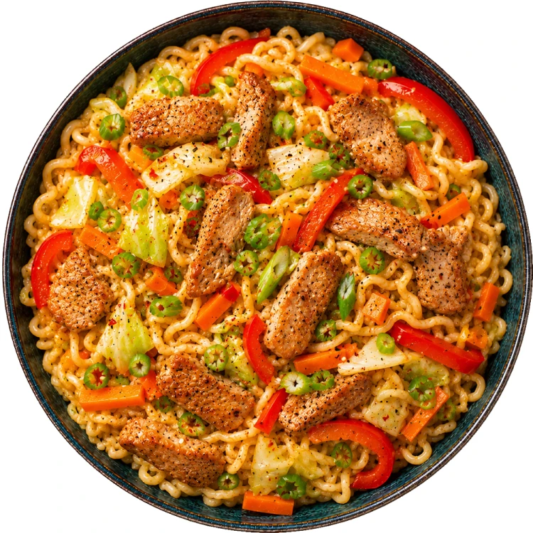 Chiński Makaron Błyskawiczny Instant Do Woka Stir-Fry 500g SPRING HAPPINESS