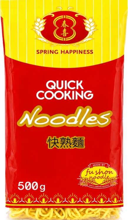 Chiński Makaron Błyskawiczny Instant Do Woka Stir-Fry 500g SPRING HAPPINESS