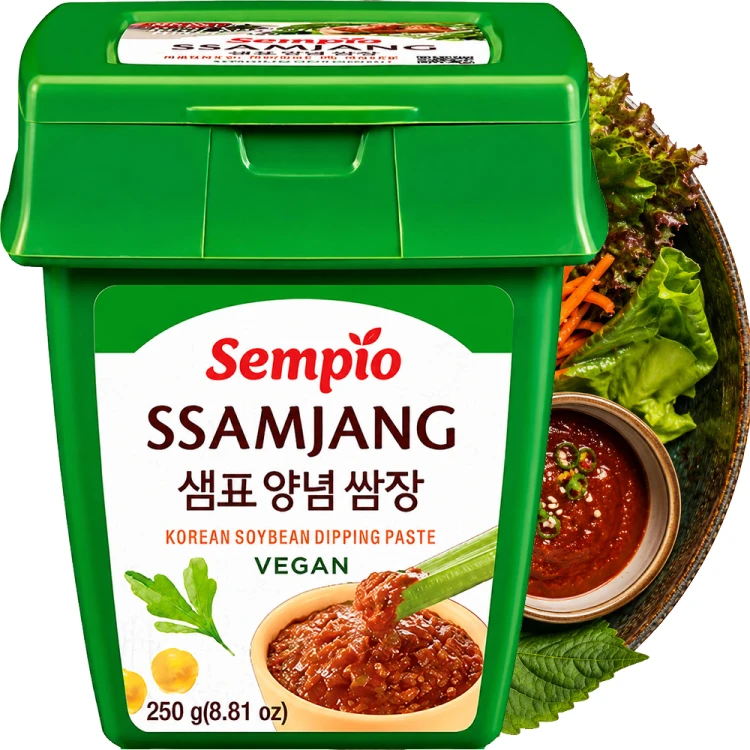 Koreańska Pasta Sojowa Sunchang Ssamjang z Przyprawami Mild Łagodna 250g SEMPIO
