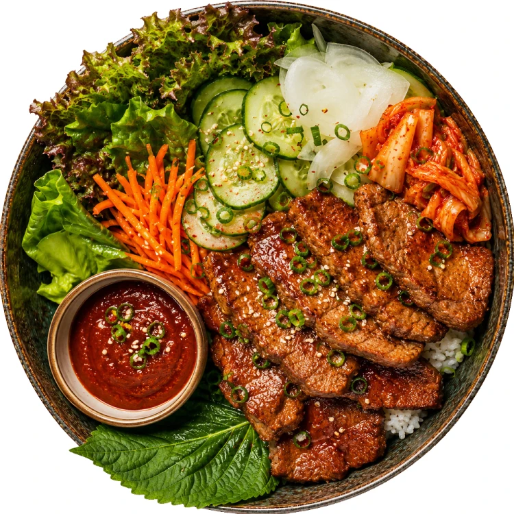 Koreańska Pasta Sojowa Sunchang Ssamjang z Przyprawami Mild Łagodna 250g SEMPIO