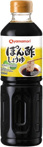Sos Sojowy Shoyu PONZU Cytrusowy z Limonką YUZU 500ml YAMAMORI