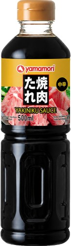 Japoński Sos Sojowy BBQ Grill Słodko Słono Pikantny YAKINIKU 500ml YAMAMORI