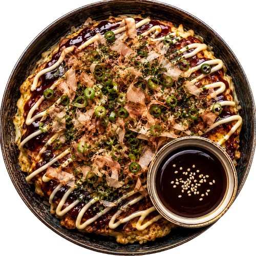 Gęsty Słodko Słony Sos OKONOMIYAKI Głęboki Smak Umami 500ml YAMAMORI