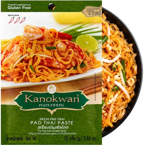 Tajska Pasta Do PAD THAI w Saszetce Stir Fry Thai Paste 72g KANOKWAN