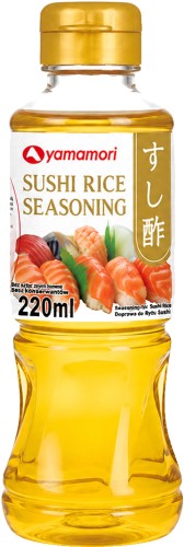 Przyprawa Octowa Gotowa Zaprawa Sos Do Przygotowania Ryżu Sushi 220ml YAMAMORI