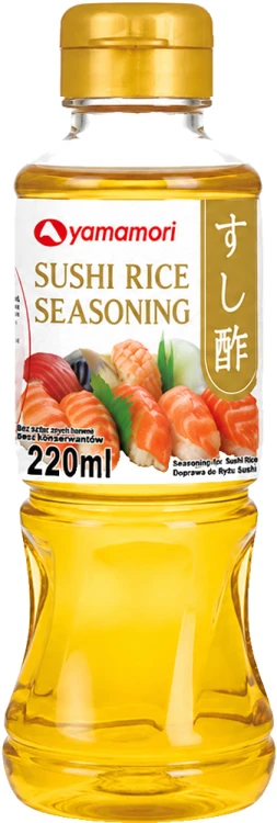 Przyprawa Octowa Gotowa Zaprawa Sos Do Przygotowania Ryżu Sushi 220ml YAMAMORI