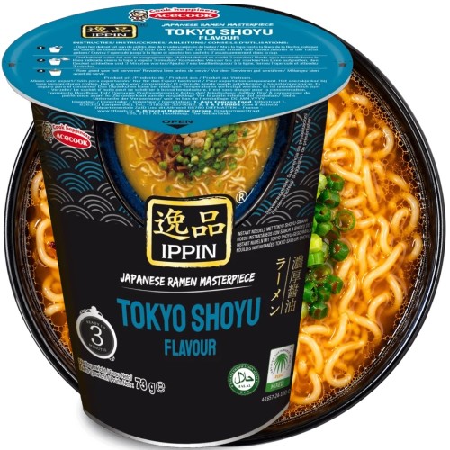 Wietnamska Zupka Błyskawiczna Instant Hakata Tokyo Shoyu Flavour Ramen Kubek Cup 73g ACECOOK