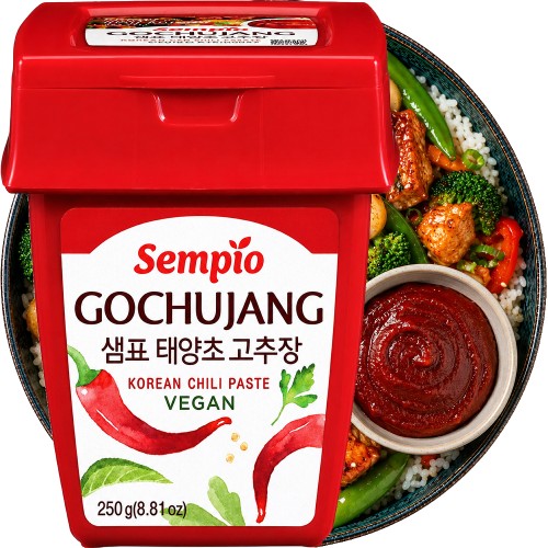 Koreańska Pasta Paprykowa Chili Gochujang Spicy And Sweet VEGAN 250g SEMPIO