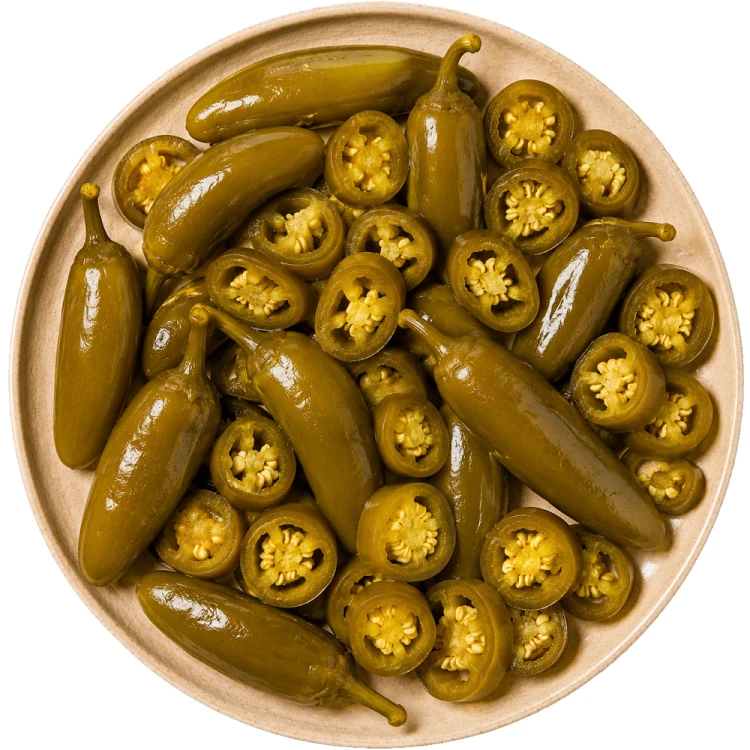 Chrupiąca Papryka Papryczka Zielona Jalapeno Krojona Green Pepper 670g CASA DE MEXICO