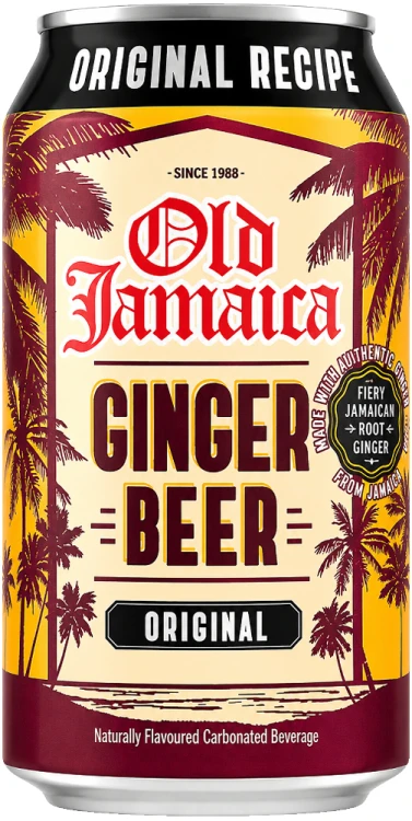 WIELOPAK Napój Piwo Bezalkoholowe Imbirowe Smak Imbiru Ginger Beer 12x330ml OLD JAMAICA