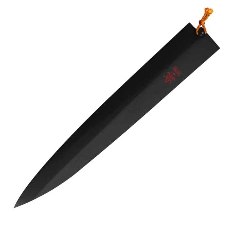Kanetsune Drewniana Saya Japoński Ochraniacz Na Nóż Do Sushi Yanagiba 27cm