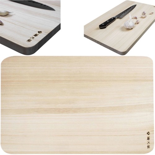 Tojiro Japońska Uniwersalna Deska Do Krojenia z Drewna Paulownia 45cm x 29cm x 2cm