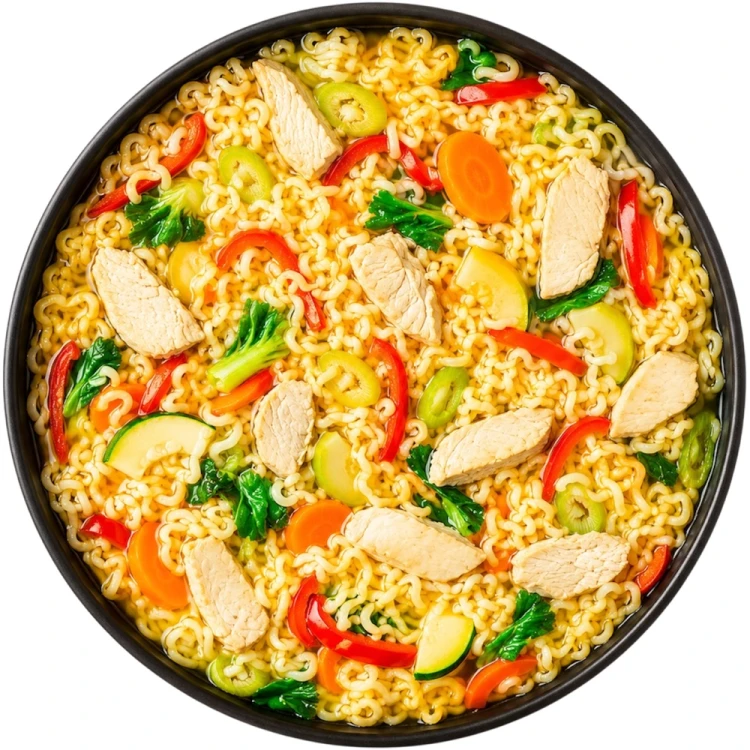 Indonezyjski Makaron Zupka KURCZAK GOUT Instant Chicken Poulet Noodles 70g INDOMIE