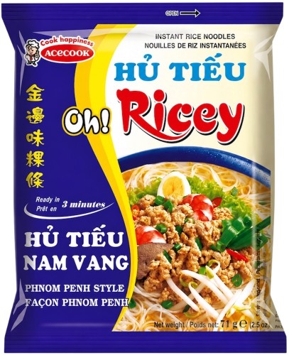 Wietnamska Zupka Błyskawiczna Makaron Ryżowy Instant Owoce Morza Hu Tieu Nam Vang Flavour 71g ACECOOK