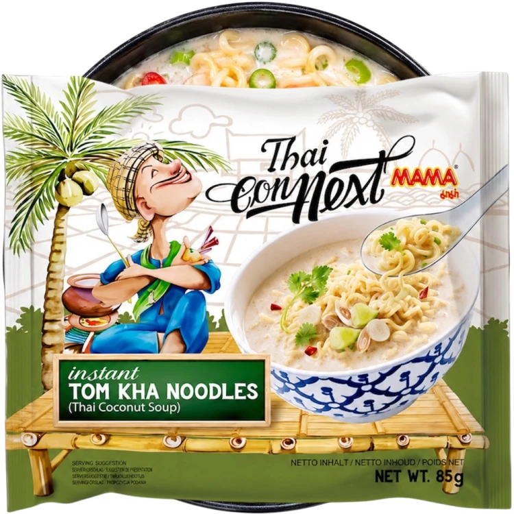 Tajska Zupka Błyskawiczna Makaron Instant Connext Tom Kha Noodles 85g MAMA