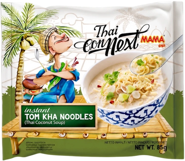 Tajska Zupka Błyskawiczna Makaron Instant Connext Tom Kha Noodles 85g MAMA