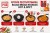 Chiński Błyskawiczny Szeroki Makaron Instant Broad Noodles Hot & Spicy 110g BAIJIA