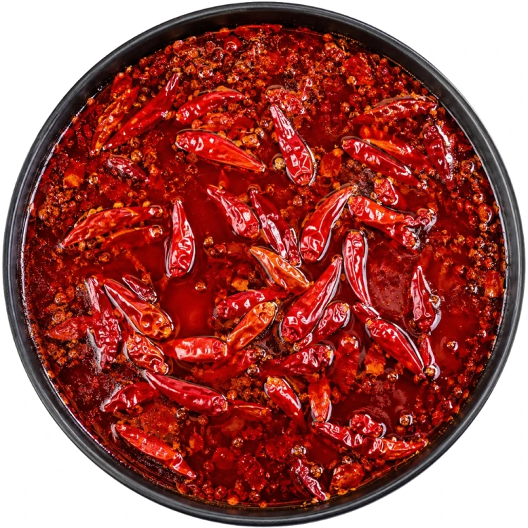 Pikantna Baza z Chili Do Hot Pota Chińskiego Kociołka 160g LAO GAN MA