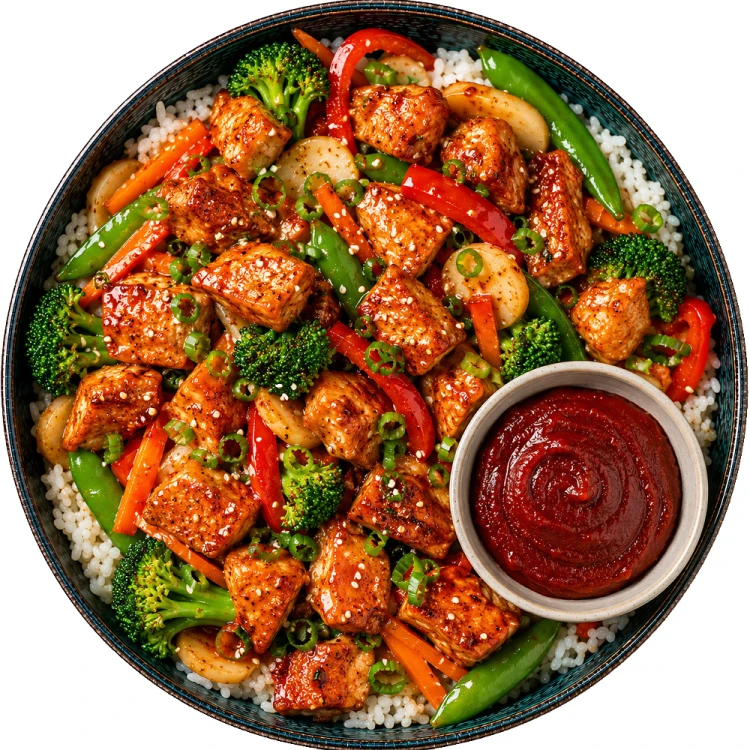 Koreańska Gęsta Pasta Chili Paprykowa GOCHUJANG Słodko Ostra 1kg VEGAN 1000g SEMPIO