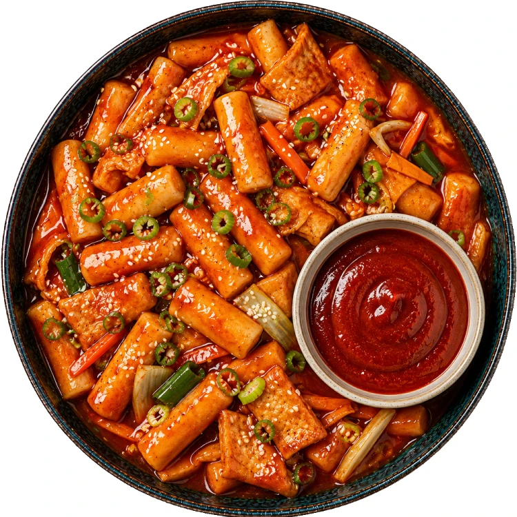 Koreański Sos Tteokbokki Topokki Do Klusek Hot Spicy Ostry Pikantny Saszetka 150g SEMPIO
