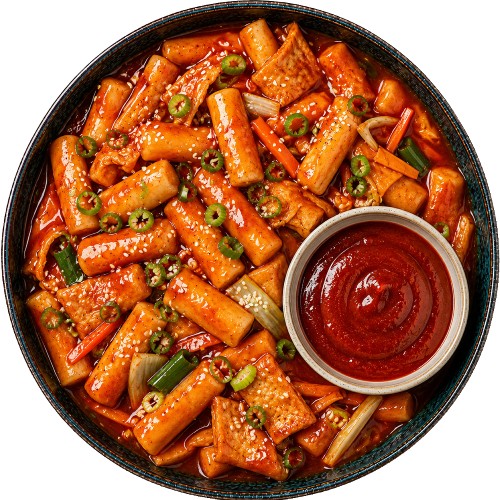Koreański Sos Baza Do Tteokbokki Topokki Sweet Spicy Słodko Ostry Saszetka 150g SEMPIO
