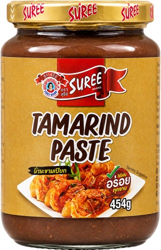 Tajska Gęsta Kwaśna Pasta Tamaryndowa z Tamaryndowca Do Pad Thai 454g SUREE