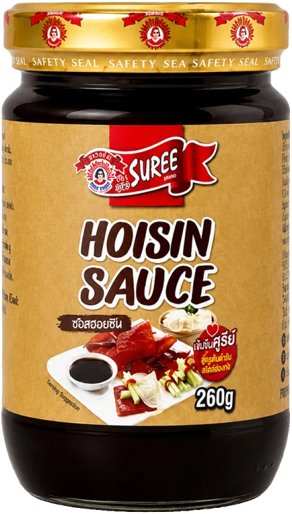 Tajski Gęsty Słodki Sos Śliwkowy HOISIN Marynata Do Mięsa 260g SUREE