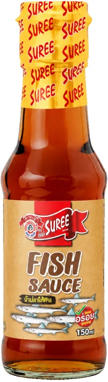 Tajski Sos Rybny z Anchois Aromatyczny Słony Smak Do Tajskich Potraw 150ml SUREE