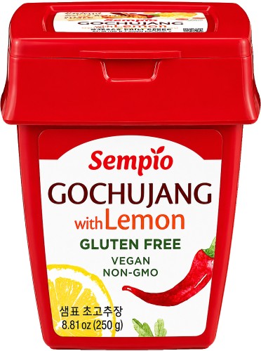 Koreańska Pasta Paprykowa Chili Gochujang z CYTRYNĄ Spicy And Sweet VEGAN 250g SEMPIO