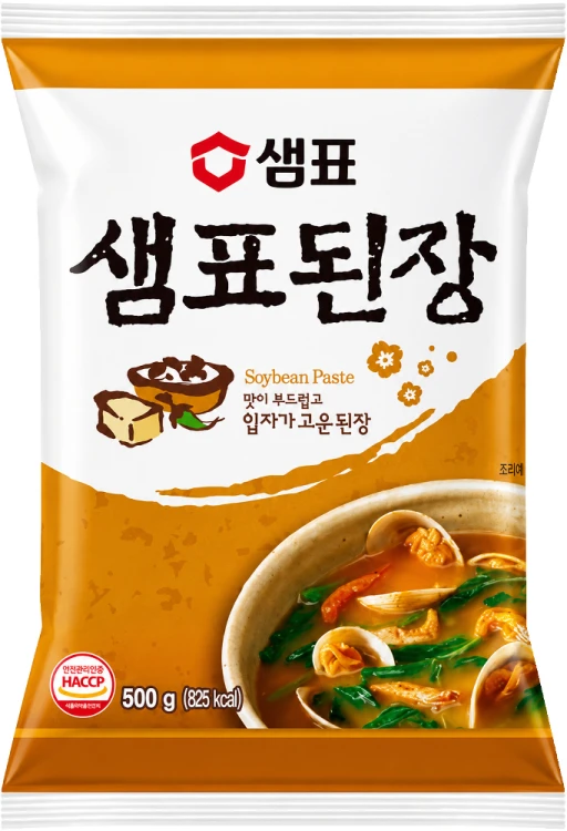 Koreańska Łagodna Jasna Pasta Sojowa Do Zupy MISO Gotowy Bulion w Paście 500g SEMPIO