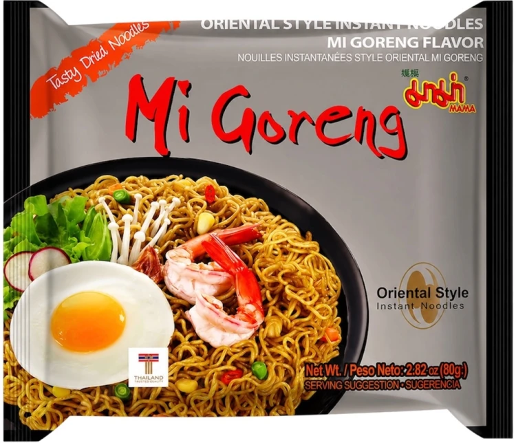 Tajska Zupka Błyskawiczna Makaron Instant MI GORENG Oriental 80g MAMA