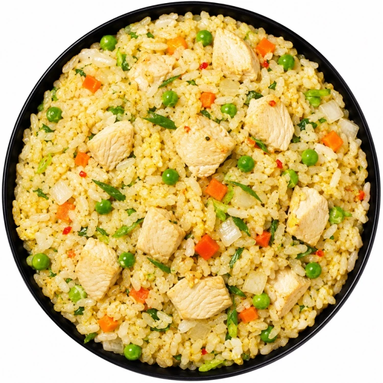 Błyskawiczny Smażony Ryż Instant Zielone Curry z Rybą Green Curry 80g MAMA