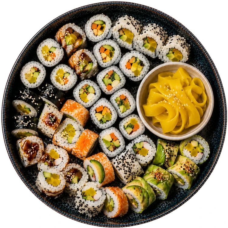 Żółta Rzodkiew Marynowana Oshinko Takuan Daikon Do Sushi Krojona 400g SAKURA