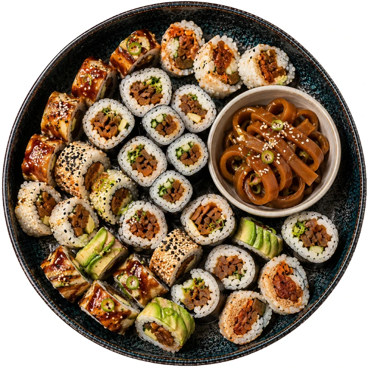 Kanpyo Marynowana Tykwa Do Sushi Karmelowy Smak w Słodkiej Zalewie 1kg 1000g SAKURA