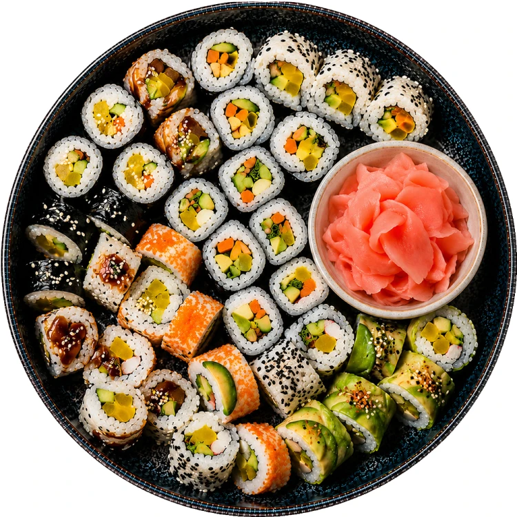 Imbir Marynowany Do Sushi RÓŻOWY Oczyszcza Kubki Smakowe 190g SAKURA