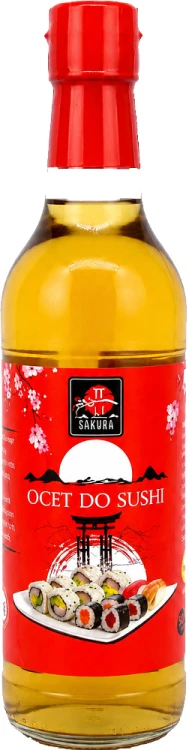 Ocet Gotowa Zaprawa Przyprawa Ryżowa Do Sushi i Japońskich Potraw 500ml SAKURA