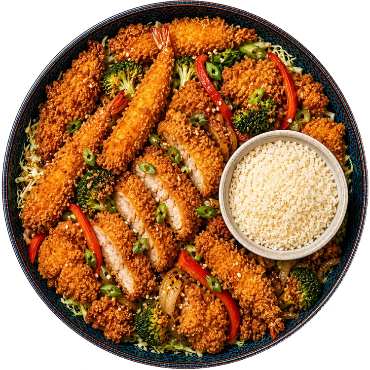 Chrupiąca Panierka Panko Do Mięsa i Krewetek Japońska Bułka Tarta 1kg 1000g SAKURA