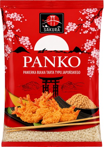 Chrupiąca Panierka Panko Do Mięsa i Krewetek Japońska Bułka Tarta 1kg 1000g SAKURA