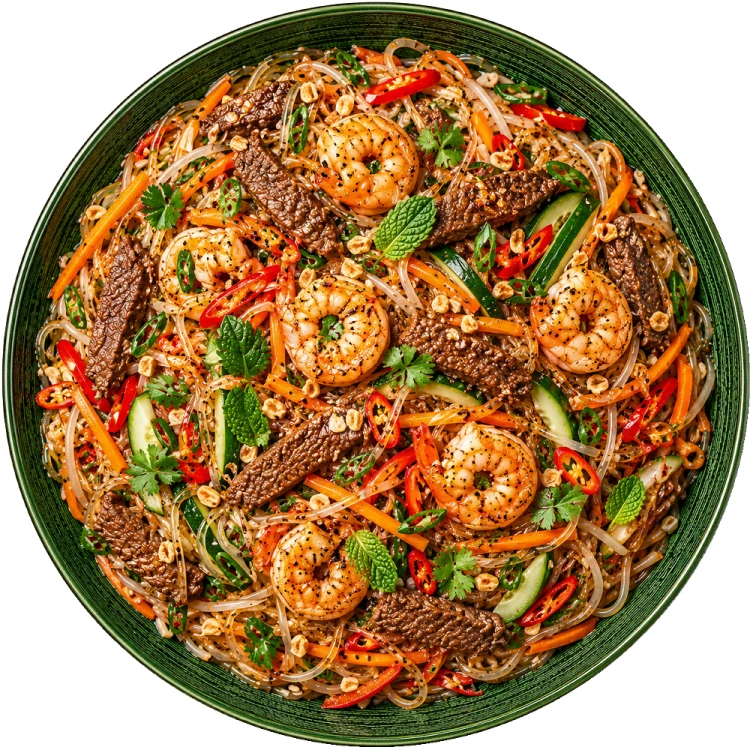 Makaron Sojowy Tian Tan Vermicelli Nitki Przeźroczysty Sprężysty 250g UNIFOOD