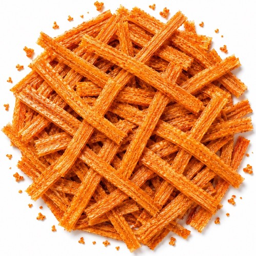 Chińska Pikantna Przekąska Snack Big La Tiao HOT &amp; SPICY 106g WEI-LONG