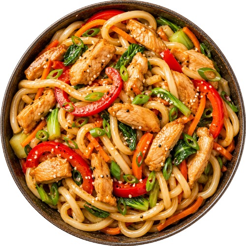 Makaron Azjatycki Pszenny Do Zupy UDON Suchy Porcjowany 300g AYUKO