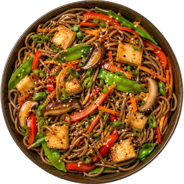 Makaron Soba Japoński Brązowy Gryczany Do Zupy Porcjowany 300g AYUKO