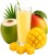 Zdrowa Woda Kokosowa z Kokosa 100% Naturalne Nawodnienie MANGO 320ml 0,32L VITA