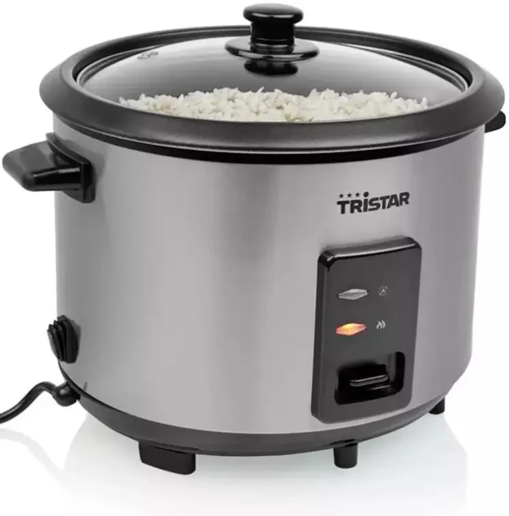 Garnek Do Gotowania Przygotowania Ryżu Elektryczny Ryżowar 1,8 Litra 1800ml RK-6148 TRISTAR