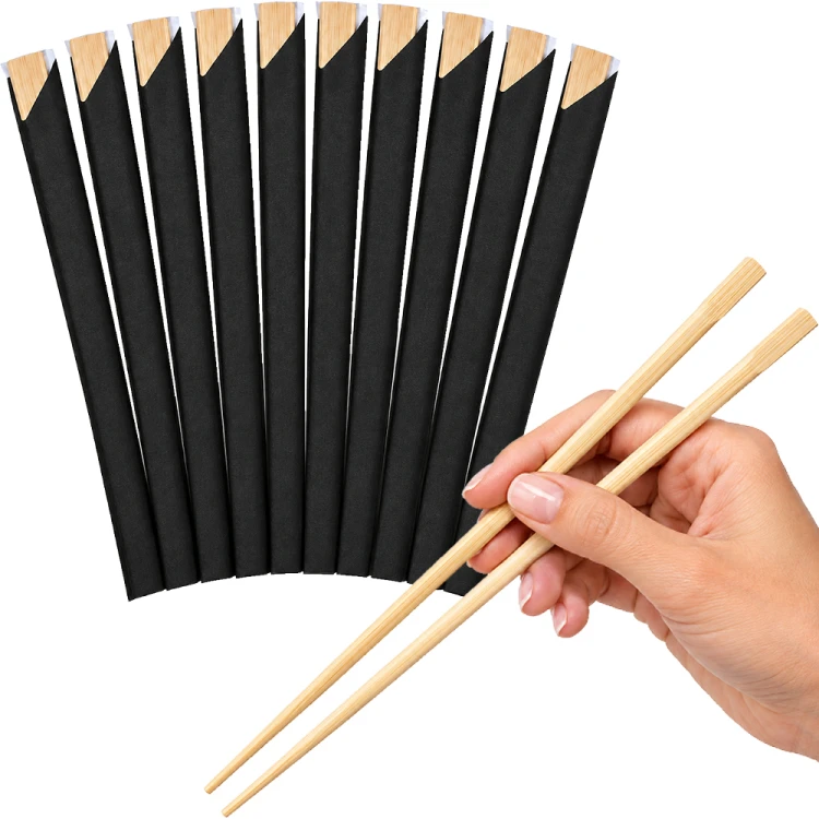 Pałeczki Bambusowe Do Sushi w Pojedyńczych Kopertkach 21cm 10 Par ASIA KITCHEN