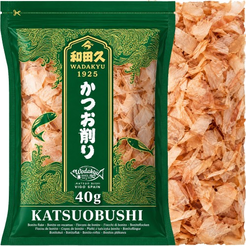 Płatki Suszonego Tuńczyka Bonito Katsuobushi Tuńczyk Pasiasty Wędzony 40g WADAKYU