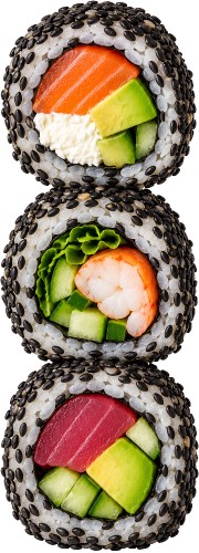 Sezam Czarny Do Sushi i Sałatek Ziarna Prażonego Sezamu Orzechowy Smak 100g SKWORCU