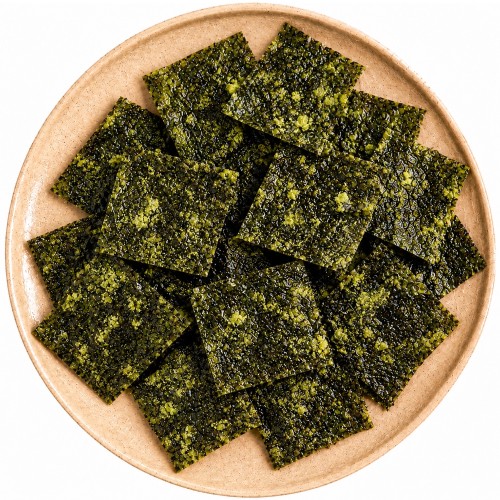Koreańskie Nori Snack Przekąska Chrupiące Wodorosty Prażone WASABI 4,5g ASIA KITCHEN